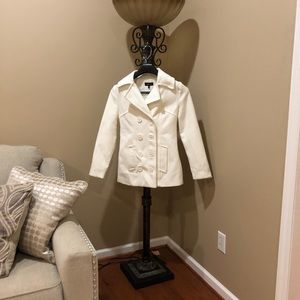 Off White Pea Coat